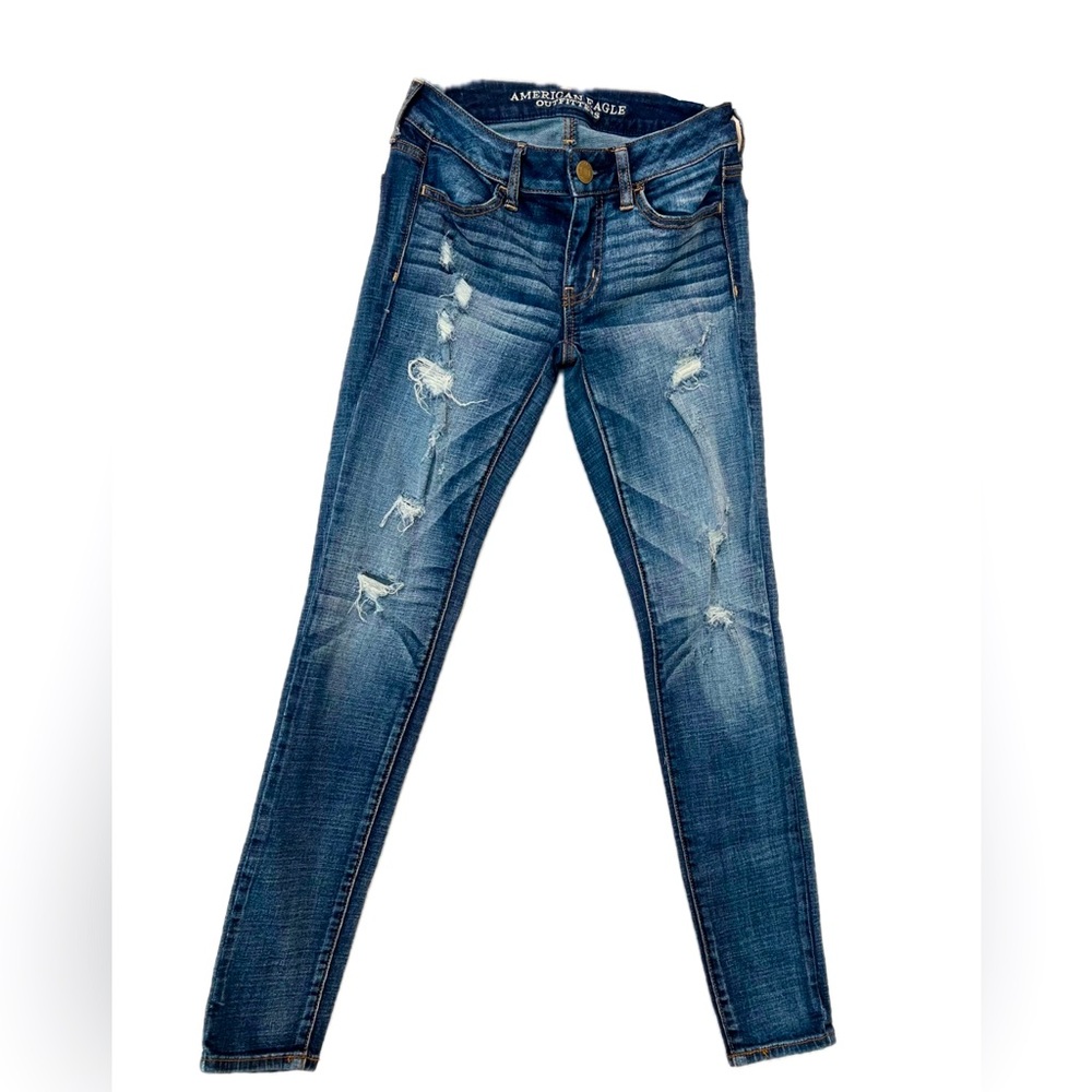 American Eagle Outfitters Jegging Jeans Super Stretch Size 2